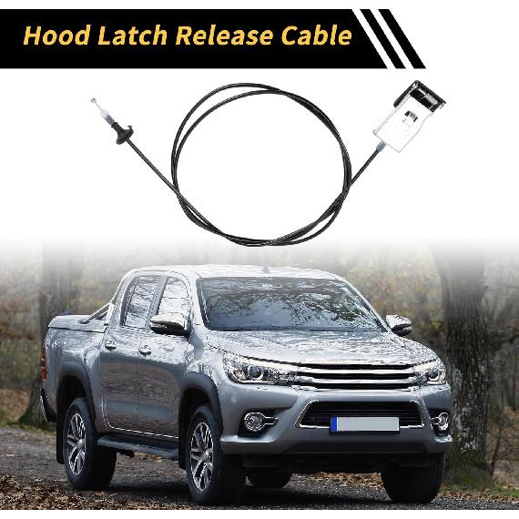 1 Pcs Hood Latch Release Cable for Toyota Tundra 2000-2006 for Toyota Sequoia 01-07 Front Hood Release Cable Hood Lock Control Cable No.536300C010