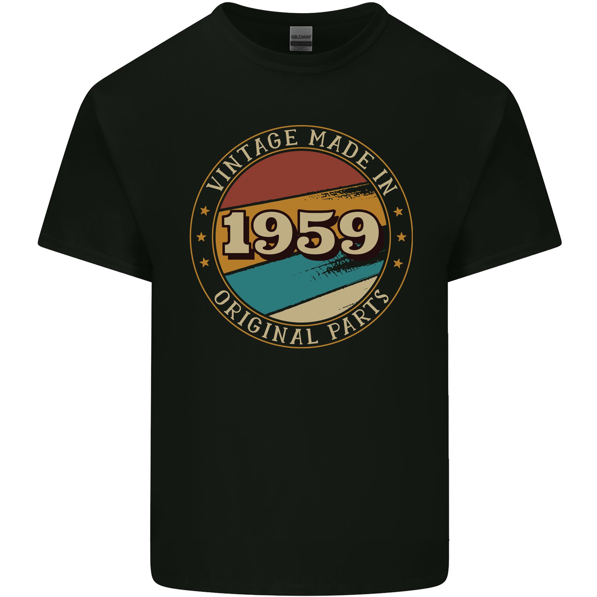 67th Birthday Vintage Made In 1959 Unisexs Light Cotton TShirt S