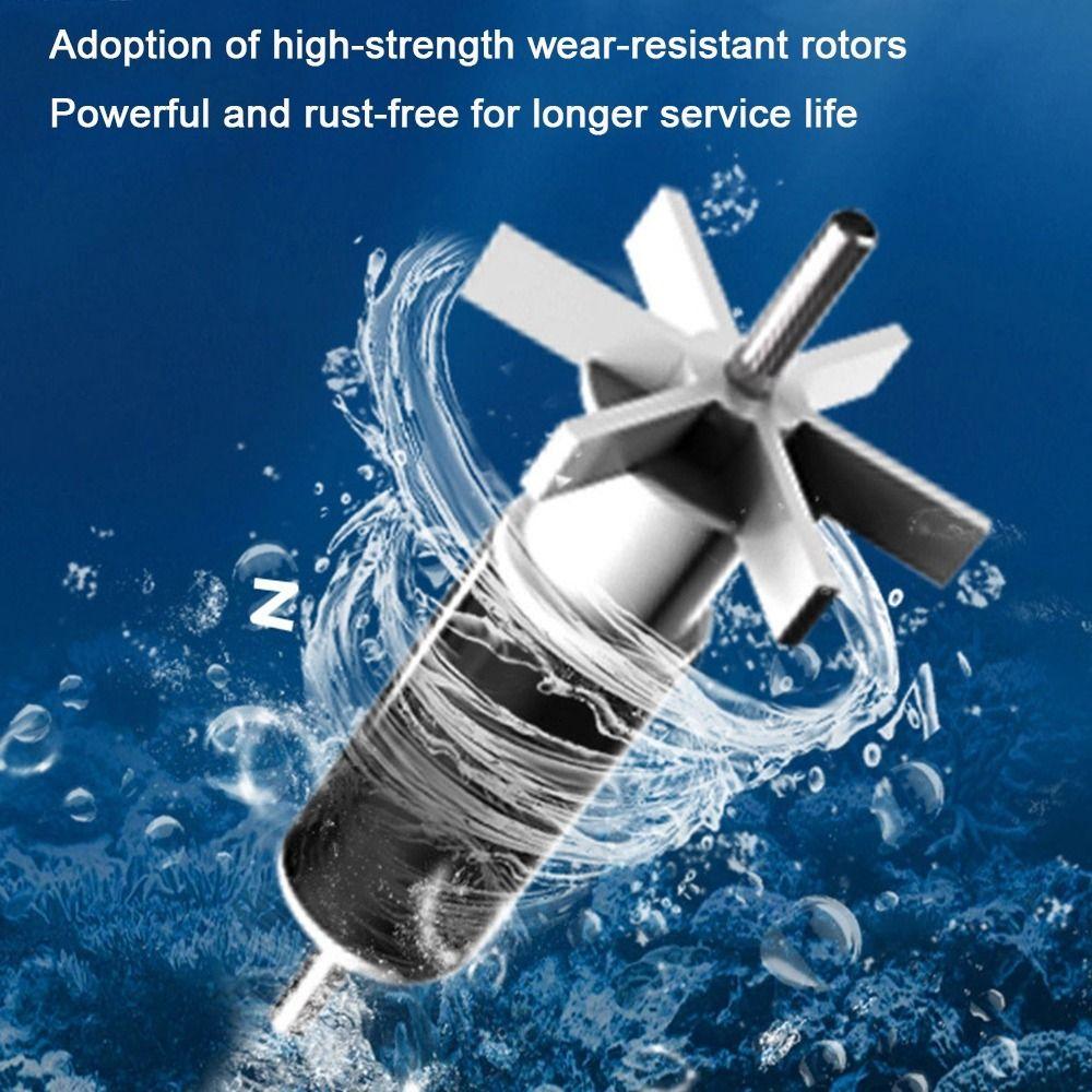 Circulating 3-in-1 Aquarium Filter Water Pump Waterproof Water Circulating Pump  Aquarium Use