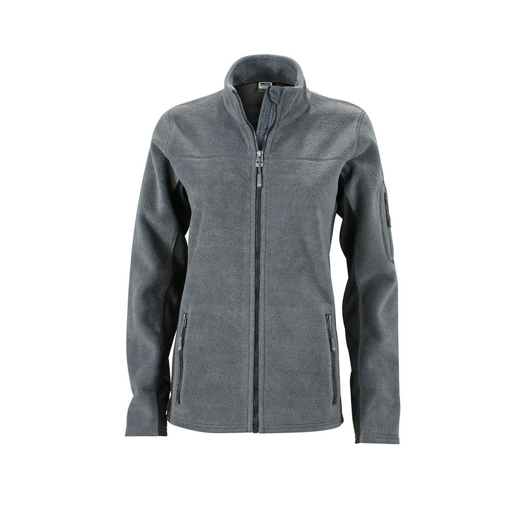 James and Nicholson Womens/Ladies Strong Work Fleece Jacket