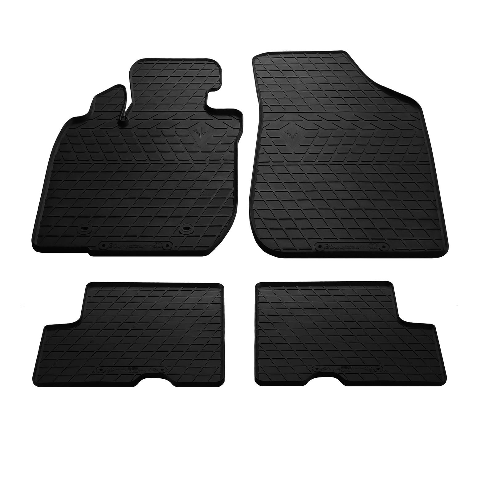 

Резиновые коврики (4 шт, Stingray) Premium - без запаха резины для Dacia Sandero 2007-2013 гг