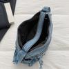 Shoulder Bag Denim Crossbody Bag Women Commuter Handbag