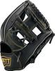 ZETT Acrochatch Glove for Youth Black BJG772610 All-Around Baseball, Softball, Left-Handed Throw, (1900), Size SS,