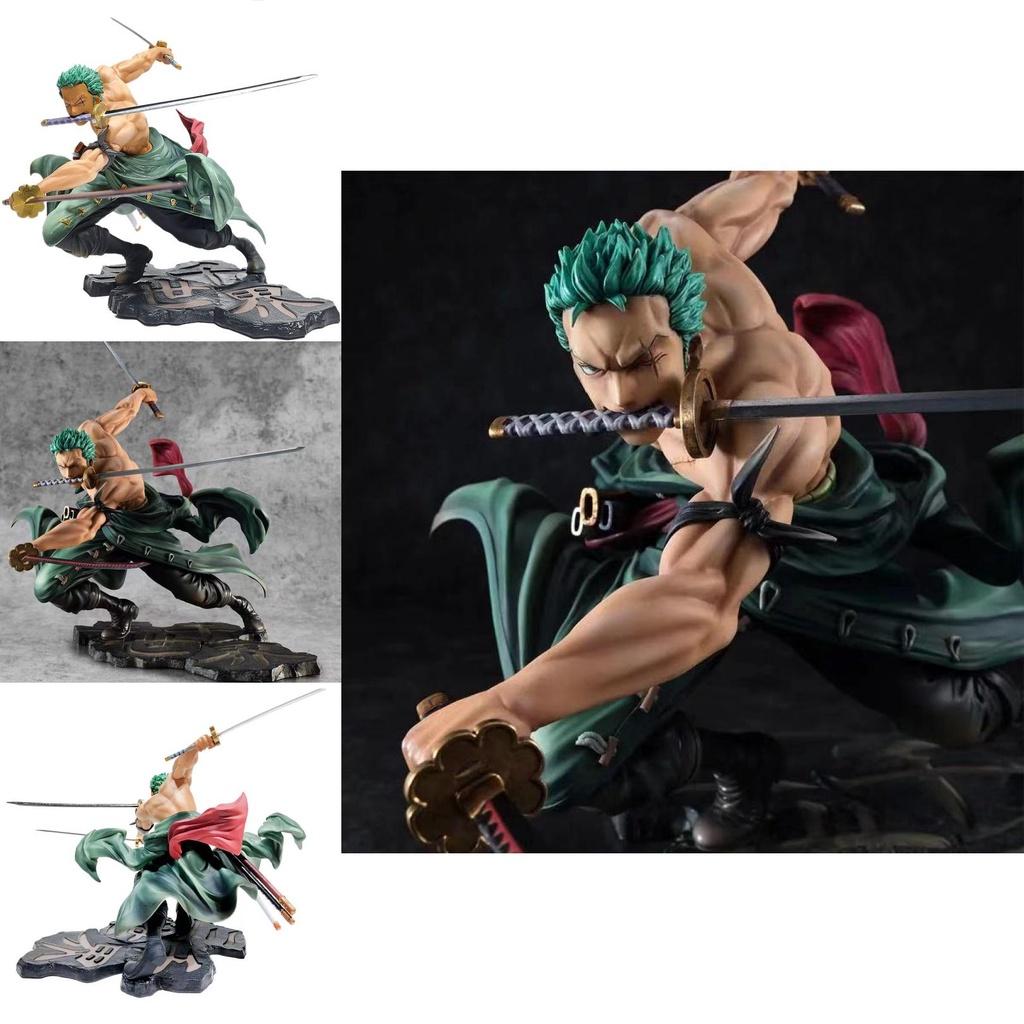 Stunning 8 Inch Roronoa Zoro One Piece Anime Figure Collection Model