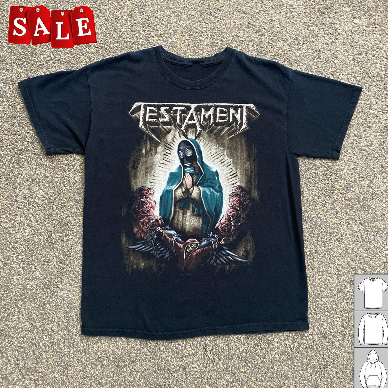 New Popular Testament 2010 Thrash Metal Band Gift For Fans Black S-235XL LW976 XL