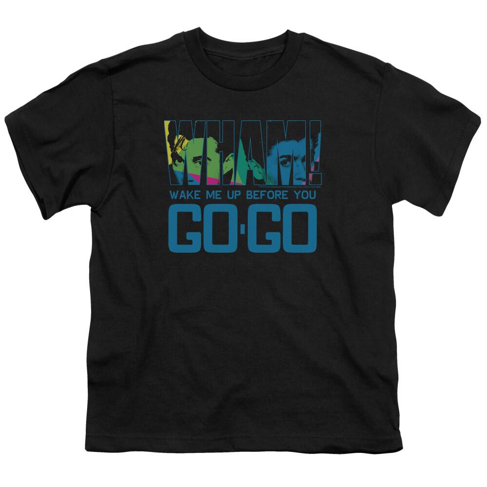 26 Wham! Wake Me Up Before You Go Go Kids Youth T Shirt Licensed Band Tee Black Unisex T-Shirt XXL