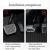 For Tesla Model 3/Y/3+/Y Juniper 2017-2025 Pedal Cover Aluminum Alloy Foot Pedal Pads Accelerator Gas Fuel Brake Pedals Cover