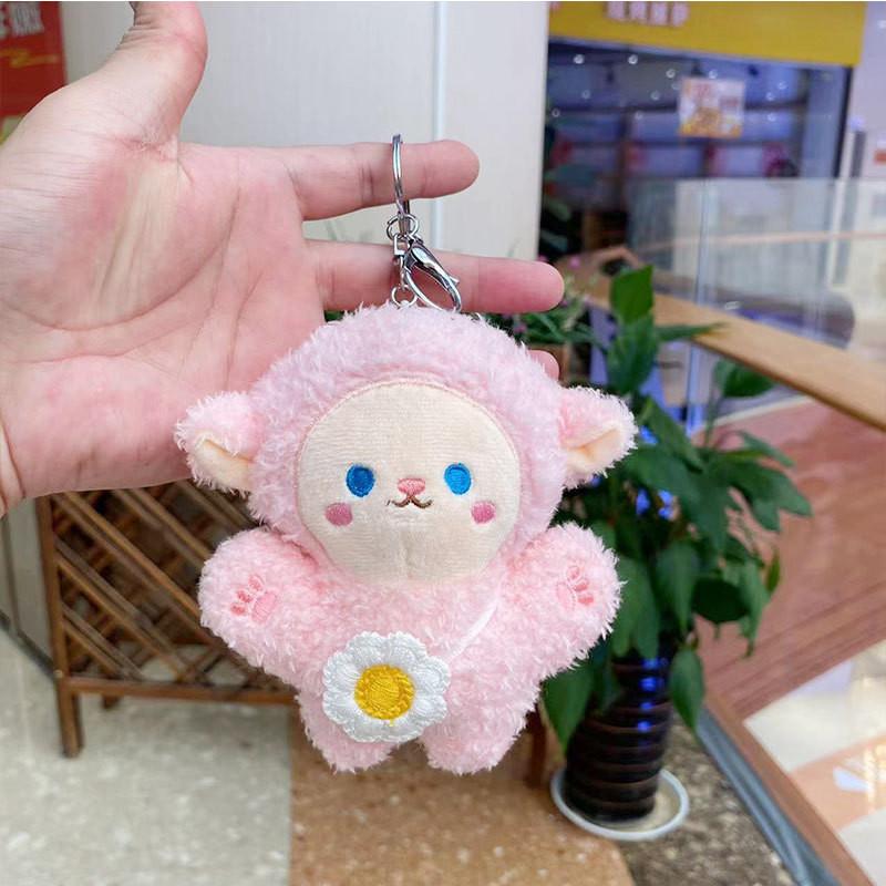 Charming Plush Rabbit Bag Pendant Cute Doll For Girls Perfect Gift 15cm Idea