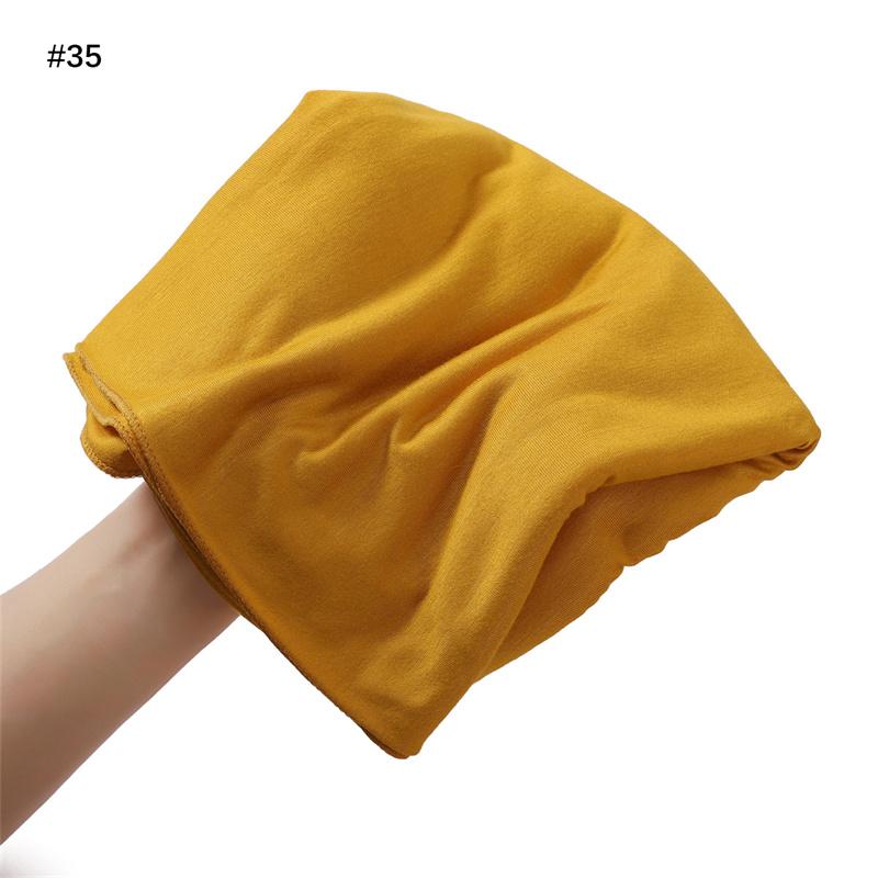 80*180cm Big Size Modal Rayon Cotton Jersey Hijab Scarf Ramadan Long Muslim Shawl Plain Soft Turban Wraps Women Headband