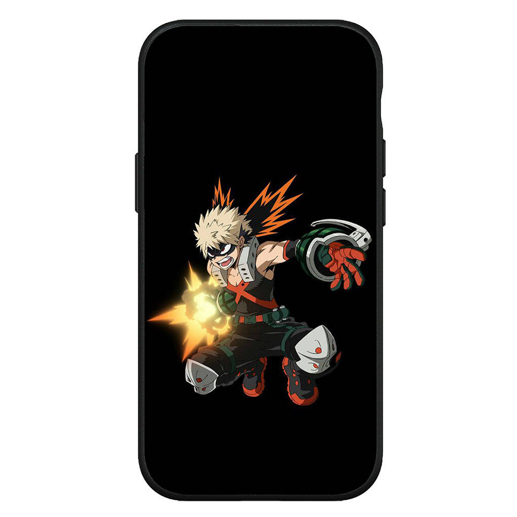 Cover for iPhone 17 16 15 Xiaomi Poco Redmi Note 14 13 12 Pro Max Samsung Galaxy S25 S24 S23 OPPO Huawei Bakugou Katsuki My Hero Academia Phone Case