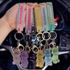 Bow Bearbrick Keychain Pendant Car Couple Schoolbag Gift Knapsack Ornaments