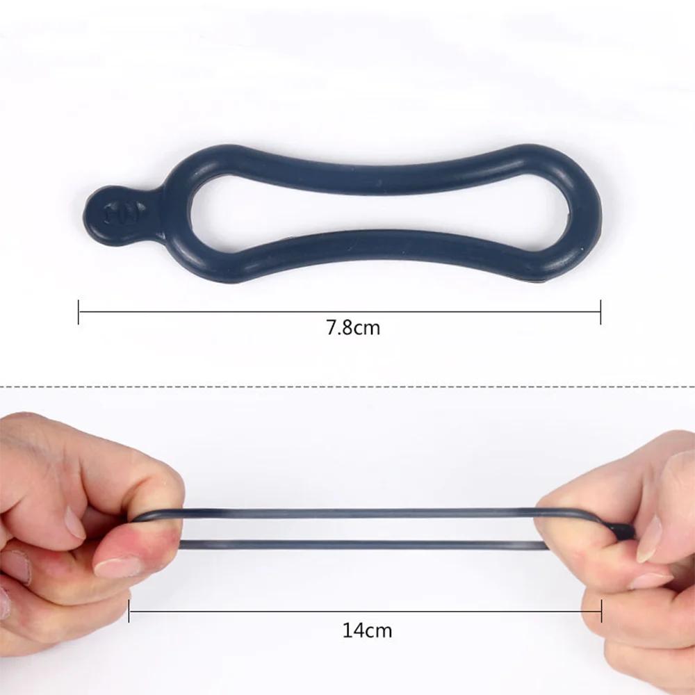 Bike Light Holder Bicycle Handlebar Rubbe Strap Band Bandage Torch Bands Flashlight Clip Bicycle Light Torch Holder Bike Bell