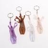 Mini Ballet Shoes Keychain Handmade Bag Pendant Cute Phone Lanyard Charm Lovely Accessory for Girls Daily Decoration Gift