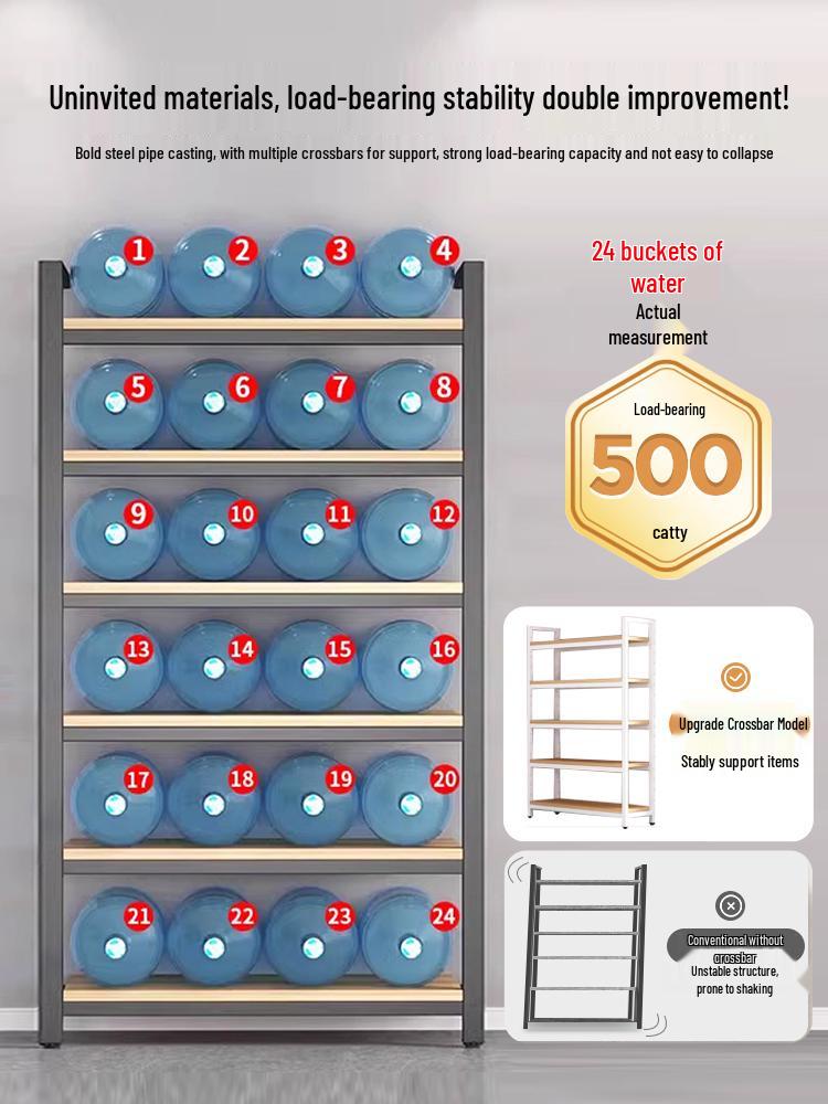 Adjustable Multi-layer Storage and Display Rack for Cosmetics