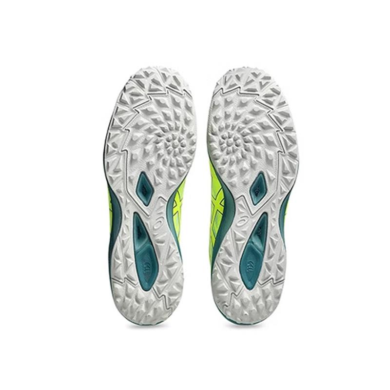 Asics Destaque K FF TF Bequeme Kunstrasen-Fußballschuhe Herren Fußballschuhe Grün 1111A218-750