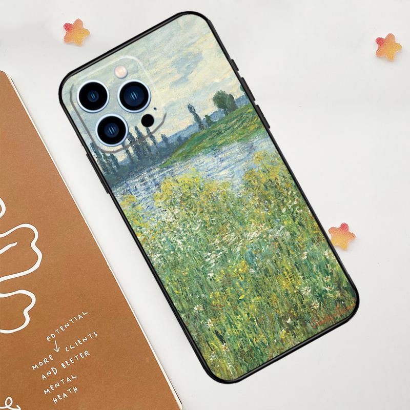 Claude Monet Cool Case For Apple iPhone 12 13 Mini 11 14 15 16 Pro Max Plus X XR XS Max Coque