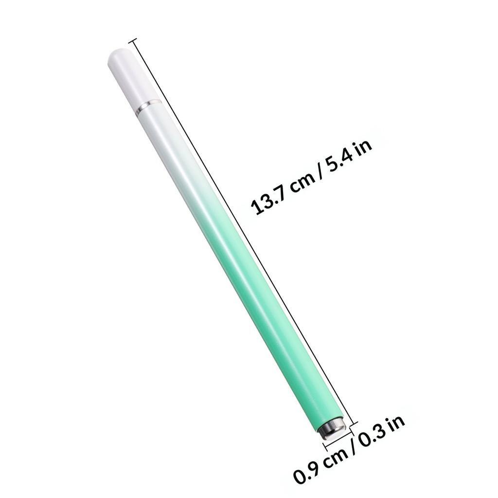Touchscreen Capacitive Stylus Pen Metal Body Two-Way Magnetic Cap Suitable for Most Screens Note Taking Drawing Gaming Tablet