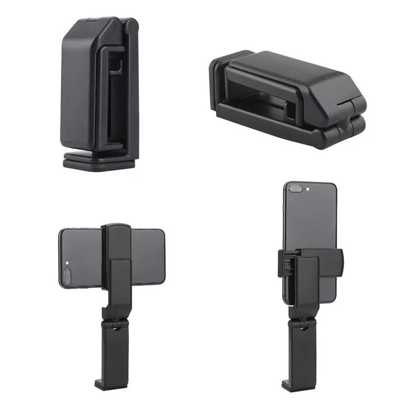 Phone Holder Portable Travel Stand Desk Foldable Adjustable Rotatable Selfie Holding Seat Back Phone Clip Stand