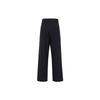 Uniqlo Solid Color Straight Leg Long Casual Pants Men Bottoms Navy-Blue 457928-69
