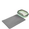 Eva Cat Litter Mat - Double Layer, Anti-Tracking, Washable, Extra Large, Sand Control, Pet Supplies.