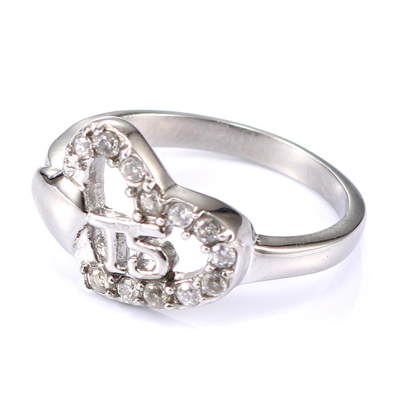 

2026 European and American fashion heart-shaped titanium steel ring, personalized simple women s ring jewelry 6