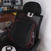 Wooden Bead Car Seat Lumbar Pillow Waist Massage Support Waist Pad Car Lumbar Cushion  Office Chair