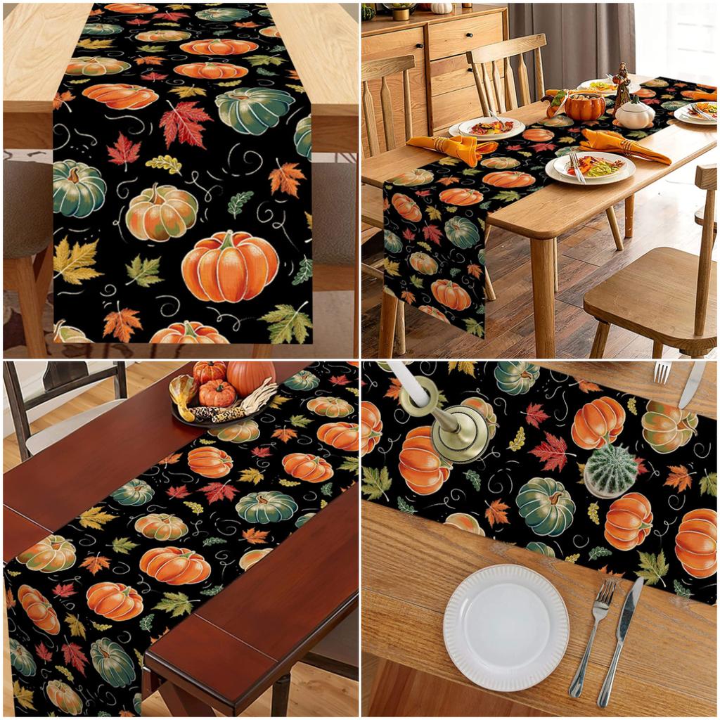Tablecloths Decoration Table Flags Halloween Table Flags Tablecloth Pumpkin Tablecloths For Dining Room Festive Events Halloween