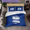 Birmingham City Themed Bedding 3Pcs Duvet Cover Set Decorative Bed Linen For Teen Room Home Decoration