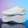 Men Soccer Shoes Professional Field Football Boots FG/TF Grass Training Futsal Soccer Sneakers Anti-Slip Ankle Cleats Shoes31-46