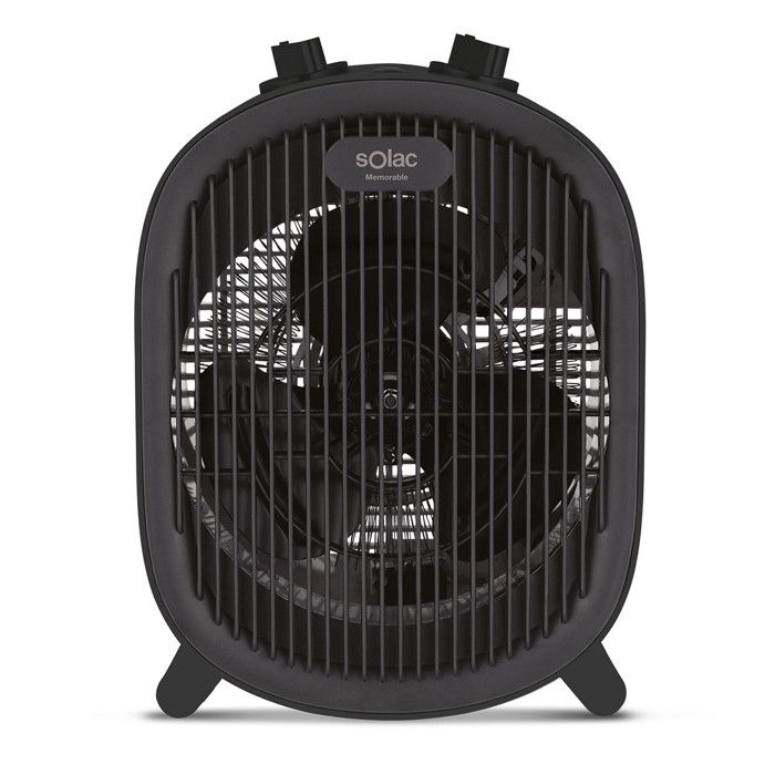 Solac Chauffage soufflant 2000w noir - memorable