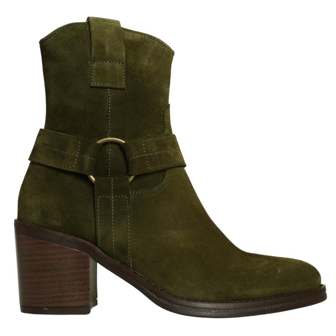 

Women s Genuine Leather High Heel Boots 36