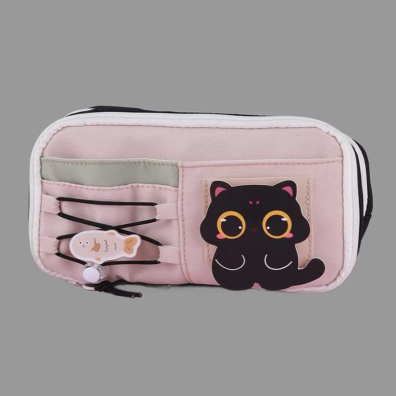 Balakapi Feng Stylish Large Capacity Girls' Primary School Pencil Case