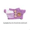 Dolls Sweater ,Doll Clothes Suit, Costume Outfits, for 15-17cm ,Birthday Gifts