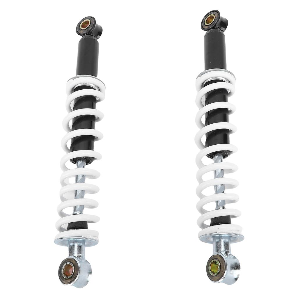 1 Paar 275mm Motorrad Stoßdämpfer Einstellbare Dämpfung 10mm Loch-ID für 50ml 70ml 90ml ATV Go