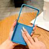 Luxury Matte Slim Candy Color Armor Case For Samsung Galaxy Z Flip 7 6 5 Zflip 4 3 Flip7 Solid Liquid Silicone Shockproof Cover