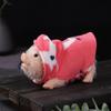 1 Set Lifelike Newborn Pig Doll 12.2Cm Silicone Piglet Soft Cute Mini Realistic Animals With Accessories Decompression Toy