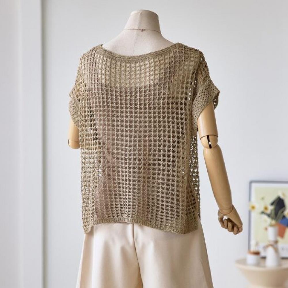 Customable Net Naglan Knit T2505kn049b