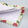 Stationery Office School Supplies Fruits Printed Pattern Memo Pad Plan Book Sticky Planner Note Pad