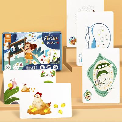 Kinder Fingerabdruck Tinte Spiel Kindergarten DIY Graffiti Spielzeug Kinder Kreatives Zeichnen Früherziehung Lernspielzeug für Mädchen