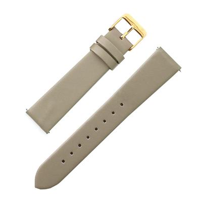 Smooth Leather Replacement Watch Gold Antique Tarnished [MOD] Strap, Strap, 13mm, Greige, Buckle, Style,