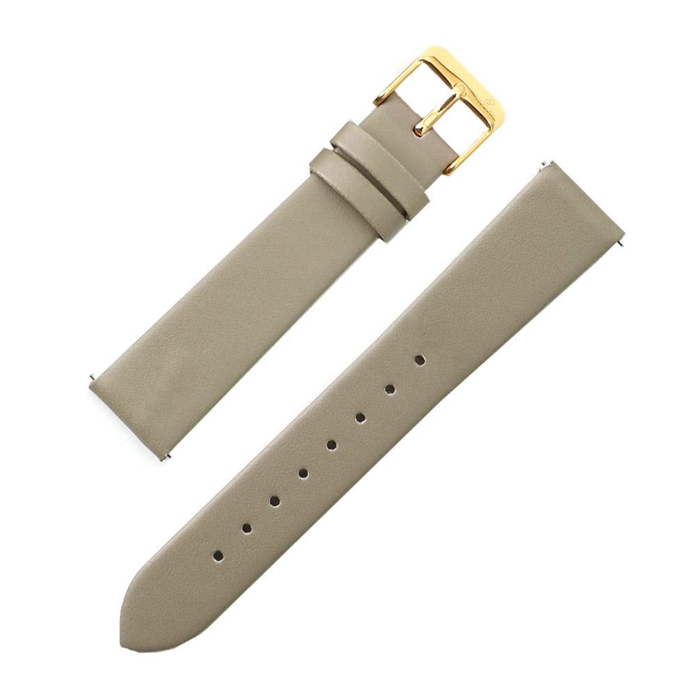 

Smooth Leather Replacement Watch Gold Antique Tarnished [MOD] Strap, Strap, 13mm, Greige, Buckle, Style,