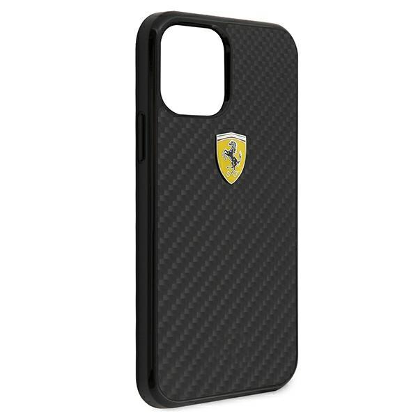 Ferrari Fercahcp12Sbk Iphone 12 Mini5,4 Czarny/Black Hardcase On Track Real Carbon