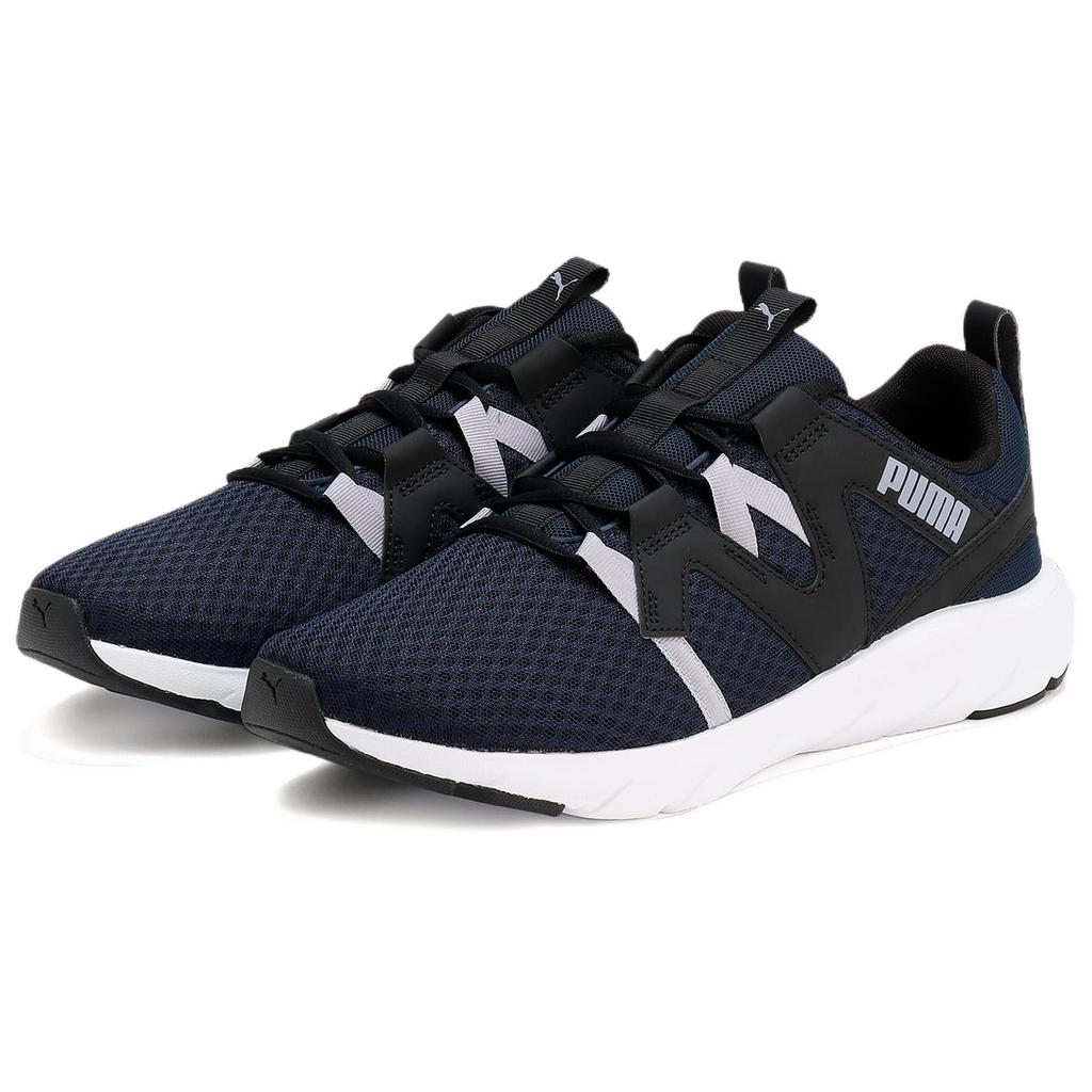 Puma Softride Comfortable Durable Non-Slip Wear-Resistant Low-Top Casual Running Shoes Unisex sneaker Black Gray 379271-07