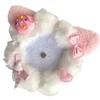 Cartoon Cats Ear Badge Holder 58mm Badge Case Plush Cats Ear Badge Pin Sleeve For Women Student And Cosplay Enthusiasts