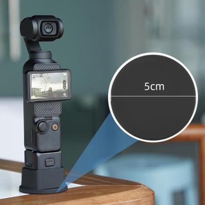 Camera Desktop Stand with Hollow Charging Port Design Wide Compatibility Flexible Silicone Support Base for Osmo Pocket 3