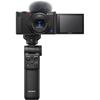 Sony B Compact Digital VLOGCAM Vlog Shooting Grip Kit Black Pack Windscreen Zoom Black ZV-1G Camera, Camera, (Includes GP-VPT2BT Grip, + 1), Included,