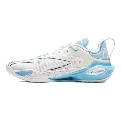 Li Ning Speed 11 Abrasion Resistant Coverage Support Rebound Low Top Basketball Shoes Men's White ABAU053-73