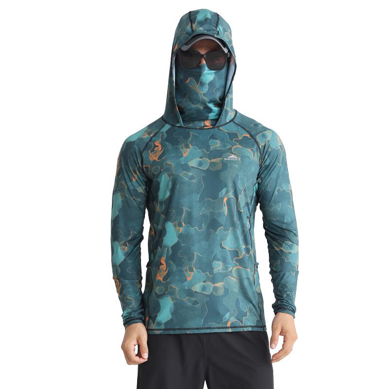 SBART Pro Sun Protection Breathable Hooded Fishing Outerwear