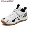 Children's Badminton Shoes Training Sports Shoes Anti-slip Wear-resistant Shock-absorbing Table Tennis Shoes Mesh Breathable