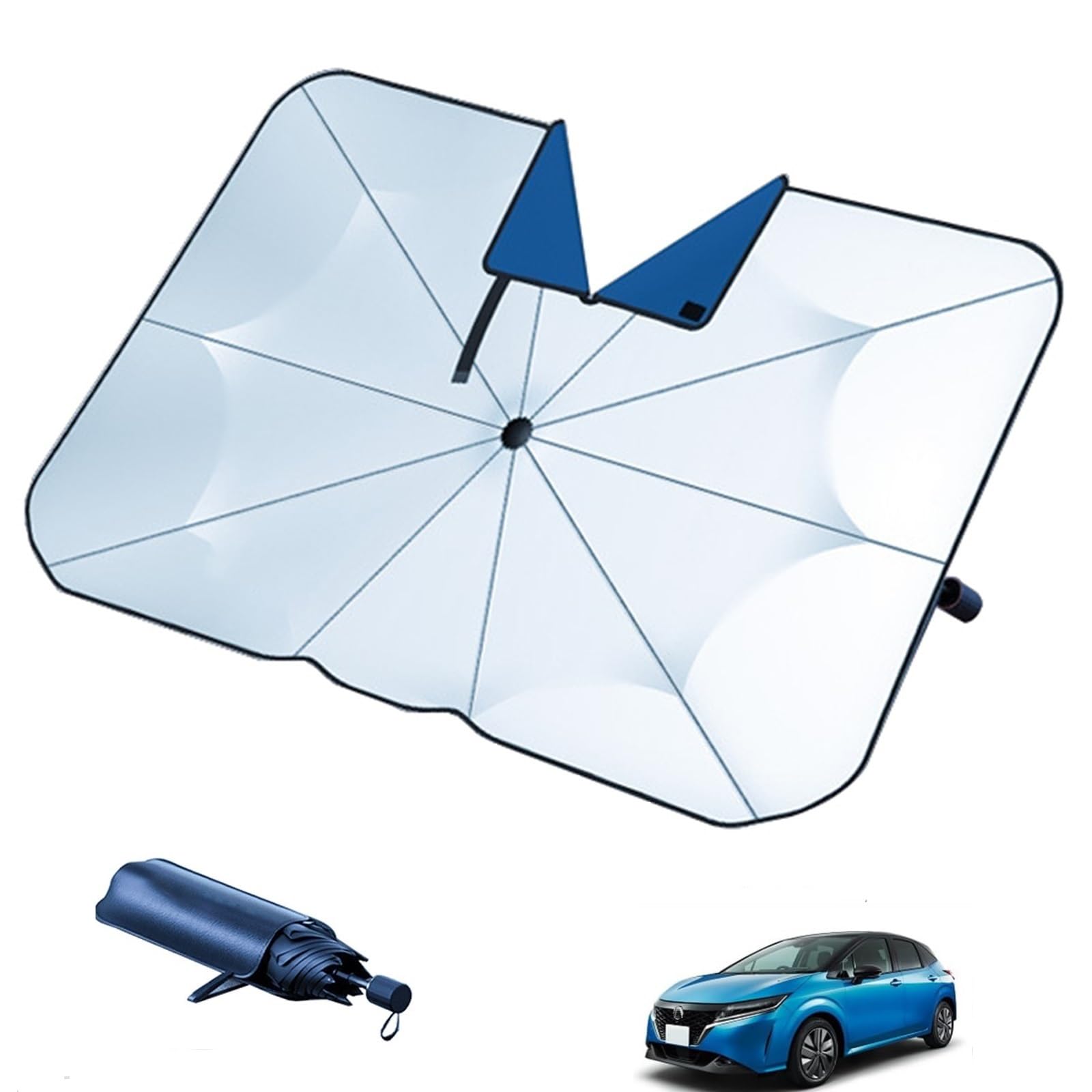 

Car Sun Shade for Nissan Note e-power E13, Front Sunshade for 2020.12 - Current One Size